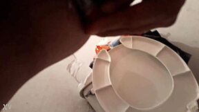 shemale prostitute takes anal pounding with raw cum