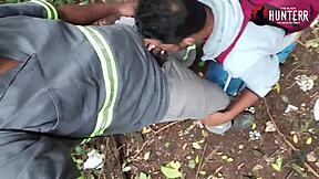 making the twink suck in public park, huh?