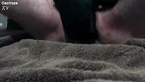Wow, straight osofroze97 fingers his virgin asshole for gay4pay!