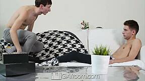 Wow, hairy twink Nick Steele bangs Skylar Mattel hard!