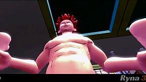 Kirishima and Bakugo Sneak Away at Prom