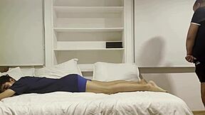 damn, disabled guy gives killer oral to the young stud!