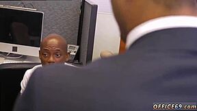 Massive cocks in action at HR meeting lunch break