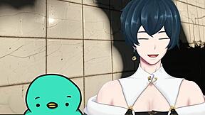 Damn, Wild Taiwanese Hentai Blowjob Action!