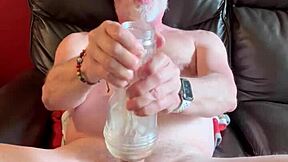 dad rocking his fleshlite hard