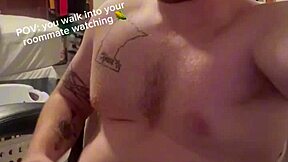Gay POV: Roommate Catches You in Dorm Action