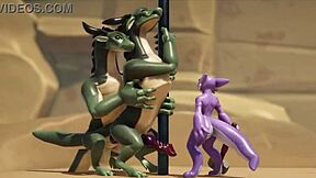 Gay Furry Kobold Party Unleashed