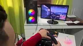 xanxis teases with guloso bumbum and sly blowjob hints