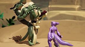 Gay Furry Kobold Party Unleashed