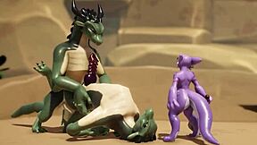 gay furry kobold party fun