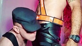 Fixing That Naughty Galego's Ass With Sweaty Worker Cock!