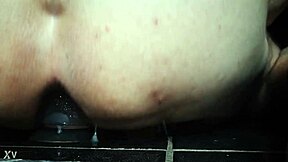 Riding My Dildo Hard in Tight Ass?