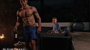 Professor visit turns into hardcore animated sex after university couple chat.