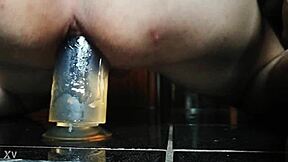 Riding My Dildo Hard in Tight Ass?