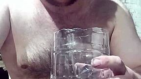 Man, this gay dude is slurping juice straight from the source!