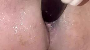 Gay Amateur Slams Eggplant Deep in Tight Anal