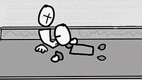 Grunt Sucks Off His Friend Hard And Raw!