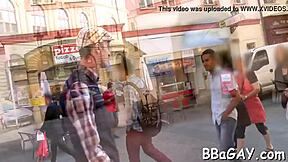 Sloppy Huge Cock Blowjob in Raw Action.