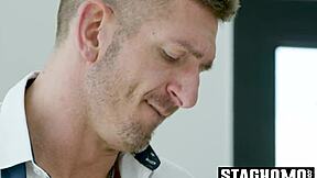 Jay Stryker devours Bastian Karim's tight asshole