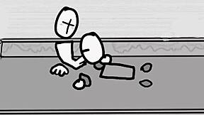 Grunt Sucks Off His Friend Hard And Raw!