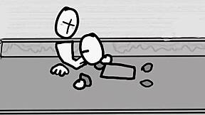 Grunt Sucks Off His Friend Hard And Raw!