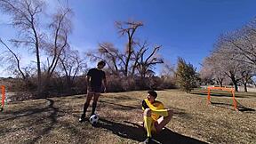 Fucking Archie Page Hard After Soccer Practice Ends