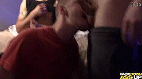 That newcumer’s cock is huge, right?