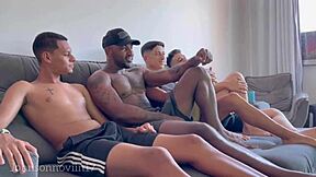 Friends Sneak Hot Action in Bedroom Together