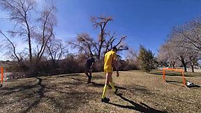 Fucking Archie Page Hard After Soccer Practice Ends