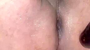 Gay Amateur Slams Eggplant Deep in Tight Anal