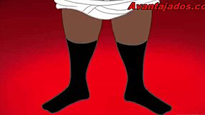 Anime Gay Negros Cacetudos in Wild Orgy!
