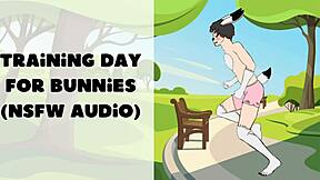 Furry Bunny Gets Intense Training in NSFW Session