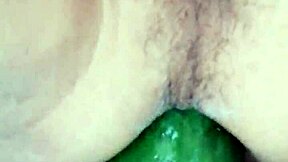 Craving massive dildos deep in tight amateur ass