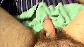 gay guy spills load in hot solo