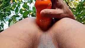 Myanmar Gay Twink Gets Bent Over for Outdoor Forest Anal