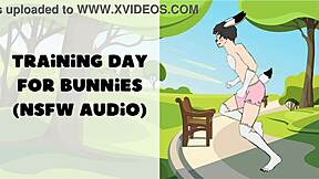 Furry Bunny Gets Intense Training in NSFW Session