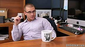 Hot Portuguese gay men enjoy steamy blowjob with cheerleader boy in wild scene