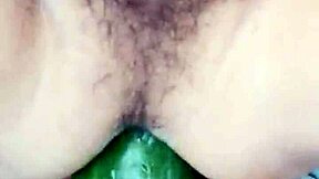 Craving massive dildos deep in tight amateur ass