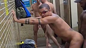 Hey, did you see the wild orgy at the bus terminal bathroom? What's happening there?