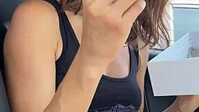 I unboxed my new Vivifie toy in the car while waiting for my date.