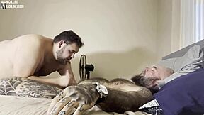 Tattooed linebacker dominates in bareback passion