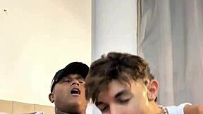 Yo dude, stepdad drilling his naughty stepson hard