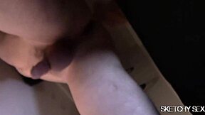 Pig Pen Deepthroat Action with Amateur Big Cock Play