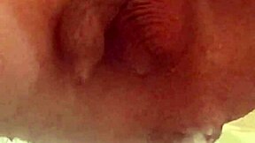 Ever tried masturbating a hemorrhoidal anus with hot water for wild pleasure?