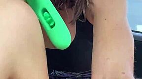 I unboxed my new Vivifie toy in the car while waiting for my date.