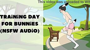 Furry Bunny Gets Intense Training in NSFW Session