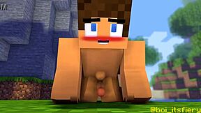 Minecraft Gay Porn With Raw Ass And Cock Action