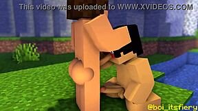 Minecraft Gay Porn With Raw Ass And Cock Action