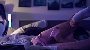 Bi Twink Fingers His Tight Ass Until He Cums, Curious to Watch?