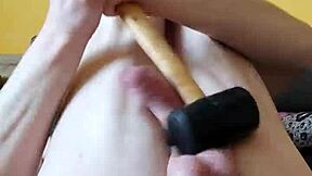 permonik1987 retro blue film balls kicking session